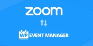 WP Event Manager - Zoom