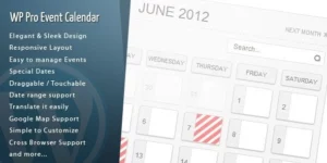 WordPress Pro Event Calendar